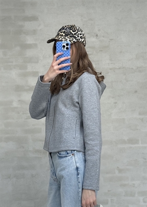 Saalice zip hoodie 15921 Grey Me. Samsøe